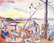 Henri Matisse Luxe,calme et Volupte painting